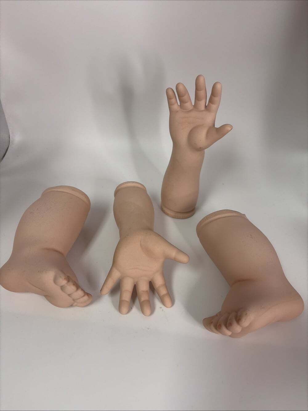 Fayzah Spanos Ceramic Doll Legs And Arms